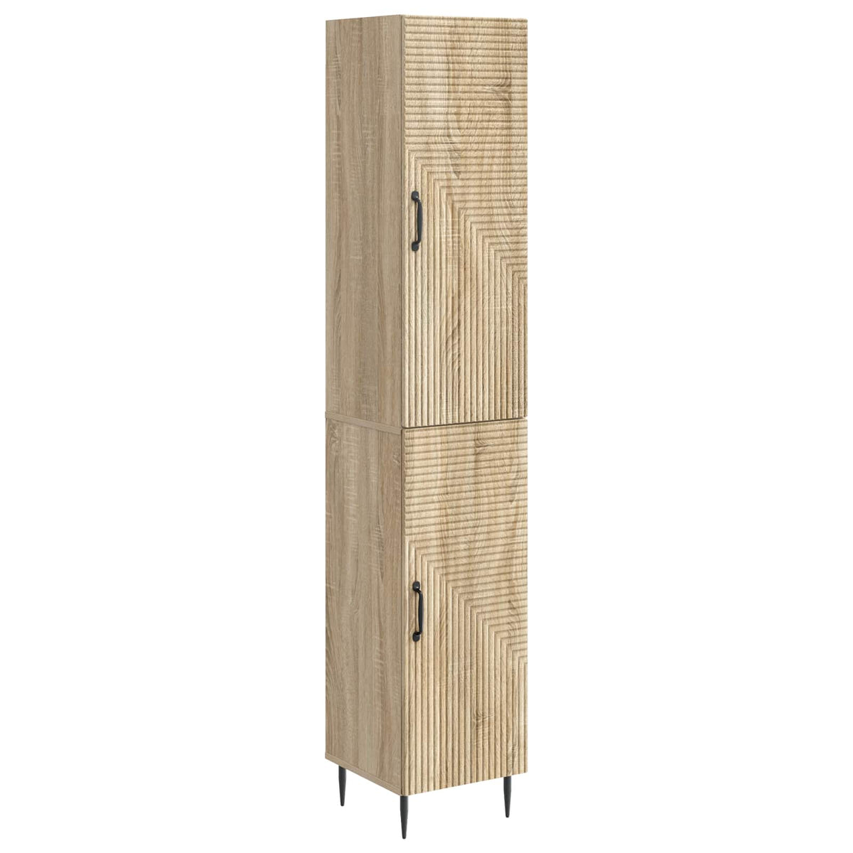 vidaXL Cabinet Set 2 pcs Sonoma Oak 33 x 34.5 x 89.5 cm 2
