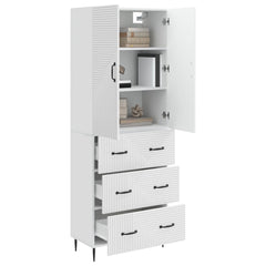 vidaXL Cabinet Set 2 pcs 66 x 34.5 x 90 cm Engineered Wood 3
