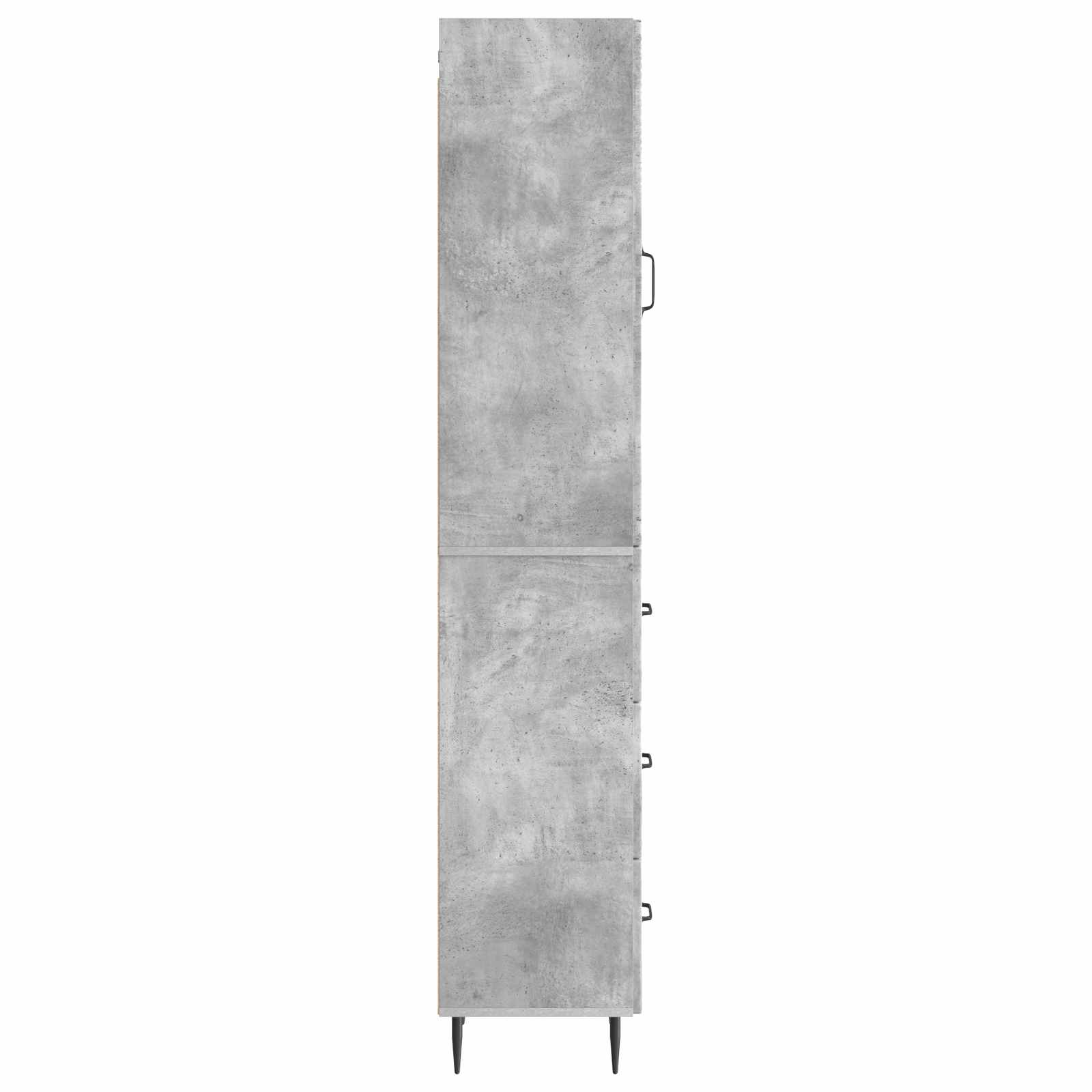 vidaXL Cabinet Set 2 pcs 33 x 34.5 x 90 cm Engineered Wood 6