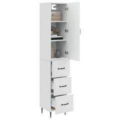 vidaXL Cabinet Set 2 pcs 33 x 34.5 x 90 cm Engineered Wood 3