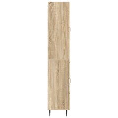 vidaXL Cabinet Set 2 pcs Sonoma Oak 66 x 34.5 x 89.5 cm 6