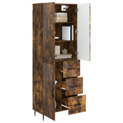 vidaXL Cabinet Set 2 pcs Smoked Oak 66 x 34.5 x 89.5 cm 3