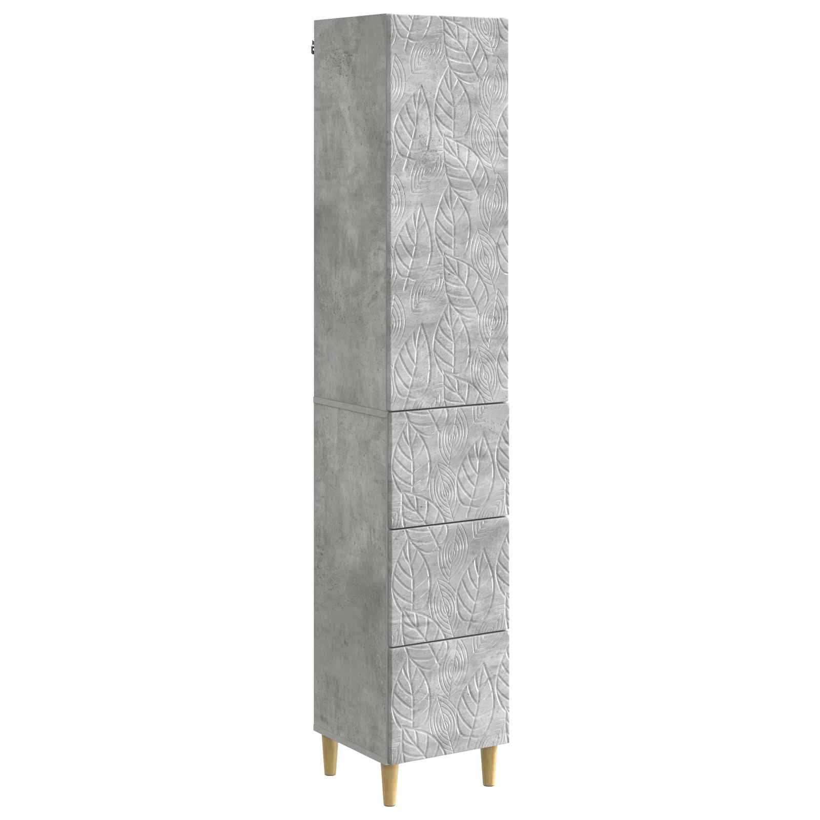 vidaXL Cabinet Set 2 pcs 33 x 34.5 x 90 cm Engineered Wood 2