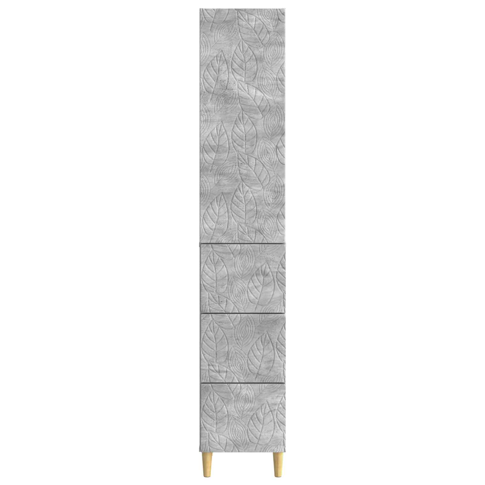 vidaXL Cabinet Set 2 pcs 33 x 34.5 x 90 cm Engineered Wood 5