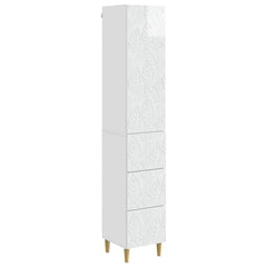 vidaXL Cabinet Set 2 pcs 33 x 34.5 x 90 cm Engineered Wood 2