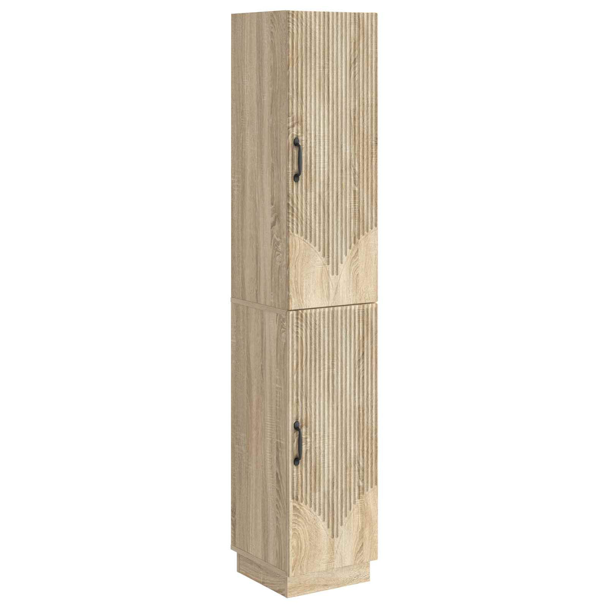 Cabinet Set 2 pcs Engineered Wood Sonoma oak