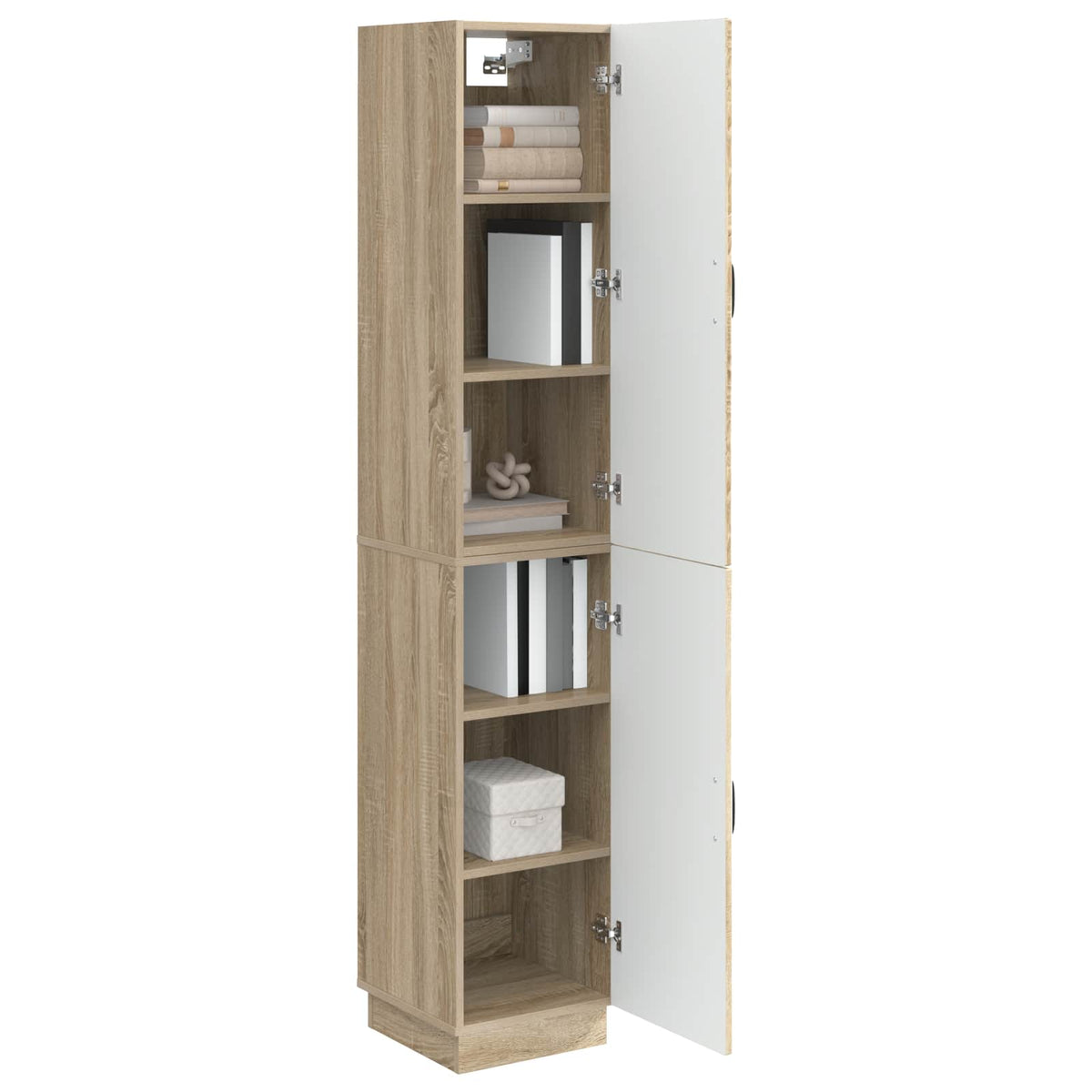 Cabinet Set 2 pcs Engineered Wood Sonoma oak
