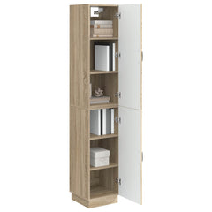Cabinet Set 2 pcs Engineered Wood Sonoma oak