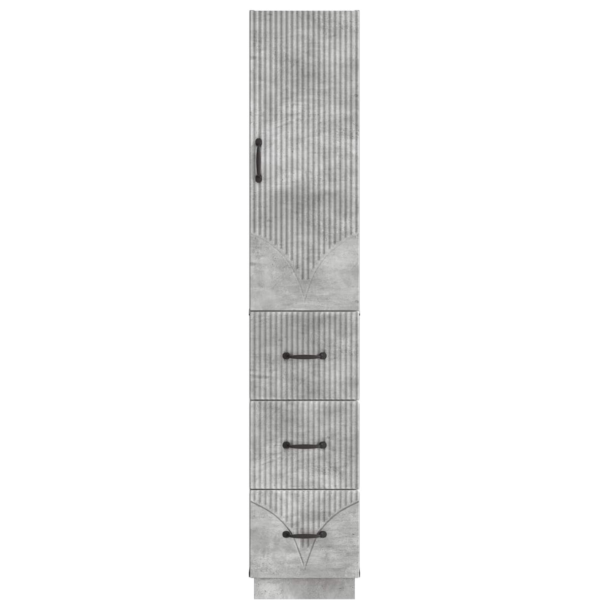 Cabinet Set 2 pcs Engineered Wood, image 5