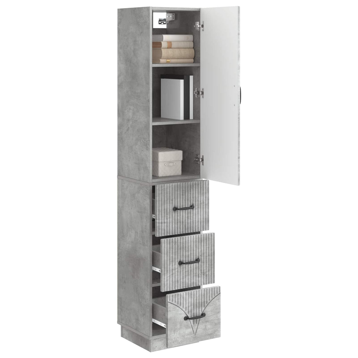 Cabinet Set 2 pcs Engineered Wood, image 3