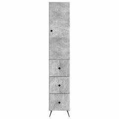vidaXL Cabinet Set 2 pcs 34.5 x 34.5 x 90 cm Engineered Wood 5