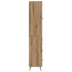 vidaXL Cabinet Set 2 pcs 34.5 x 34.5 x 90 cm Engineered Wood 6