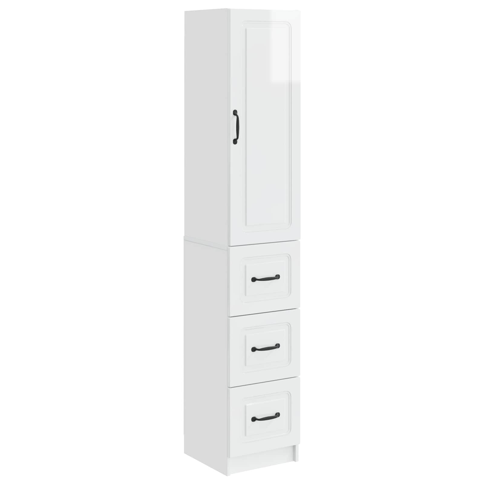 vidaXL Cabinet Set 2 pcs 33 x 34.5 x 87 cm Engineered Wood 2
