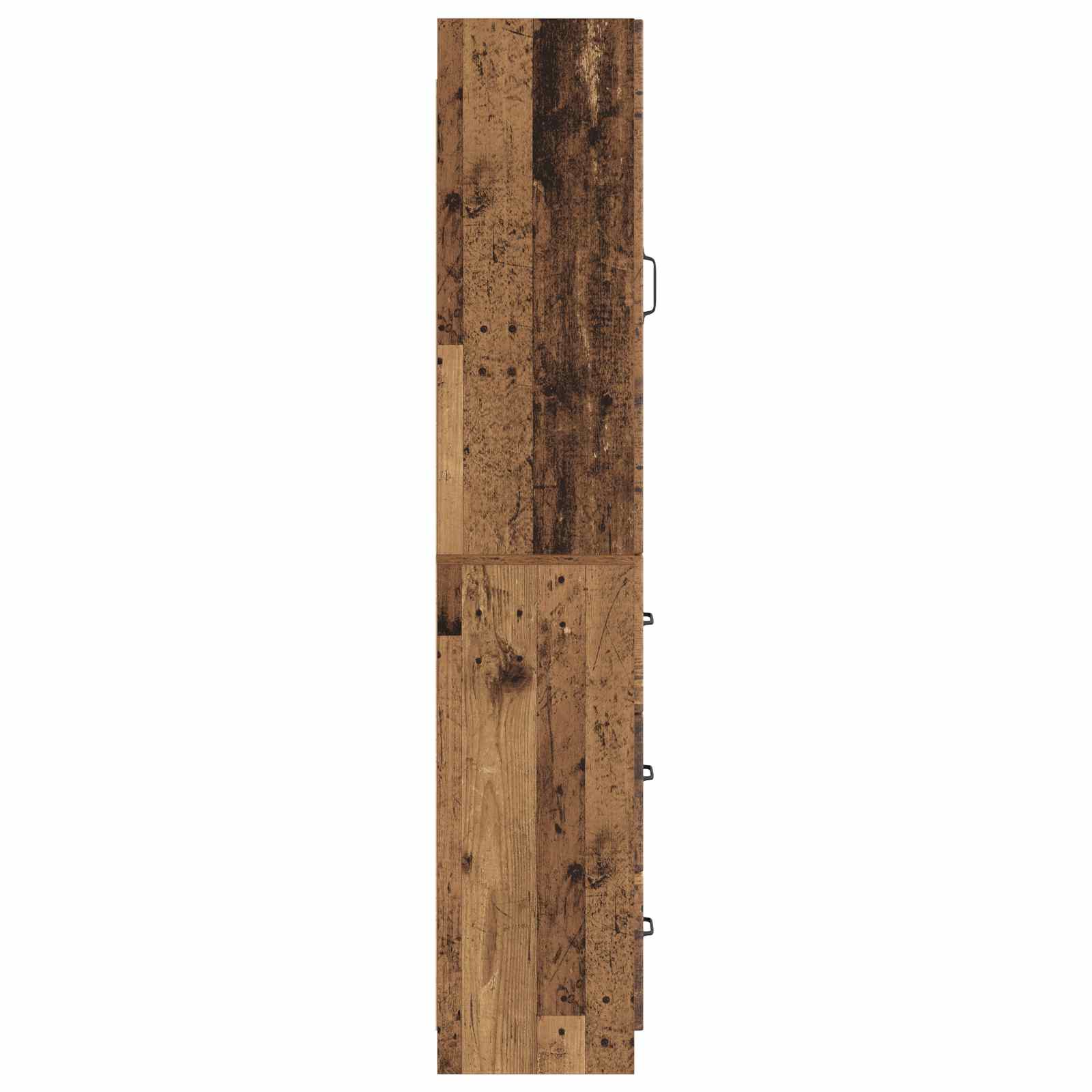 vidaXL Cabinet Set 2 pcs 33 x 34.5 x 87 cm Engineered Wood Old Wood 6