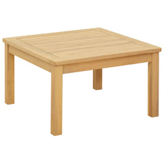 Coffee Table Solid Acacia Wood Light Acacia 60 cm 36 cm 60 cm