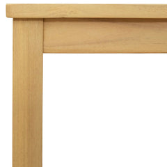 vidaXL Coffee Table Light Acacia 50 x 35 x 36 cm Solid Acacia Wood 6
