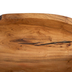 vidaXL Fruit Bowl JEPARA Teak Brown 61 x 21 x 11 cm 5