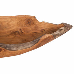vidaXL Fruit Bowl JEPARA Teak Brown 61 x 21 x 11 cm 6
