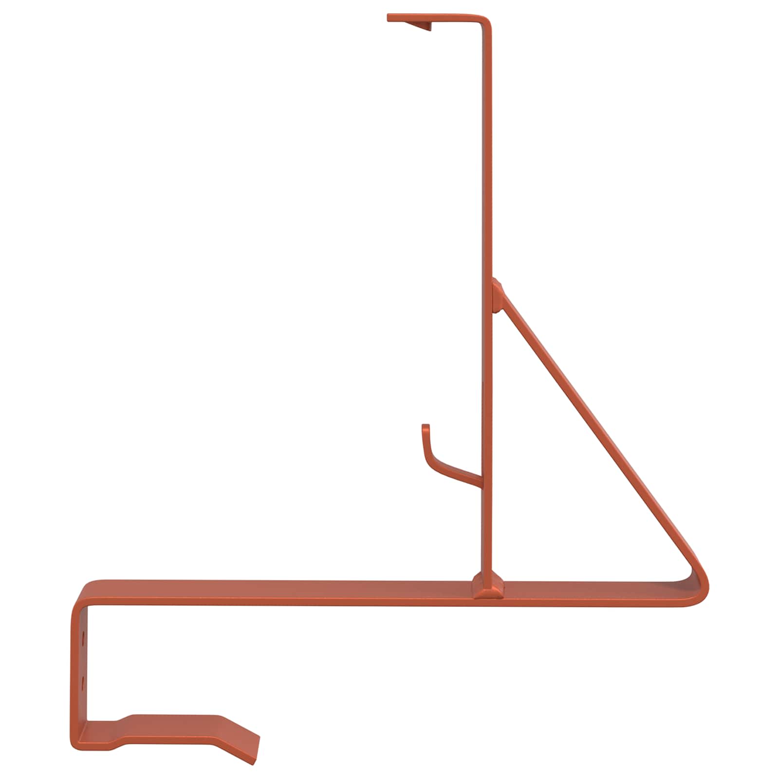 vidaXL Snow Guard Support Red 29.5 x 3 x 34.5 cm Steel 6