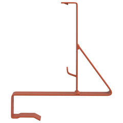 vidaXL Snow Guard Support Red 29.5 x 3 x 34.5 cm Steel 6