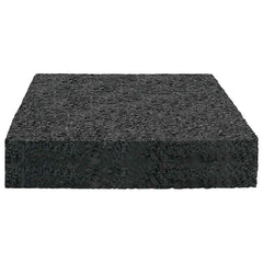 vidaXL Rubber Granulate Patio Pad Black 9 x 9 x 2 cm Rubber 6