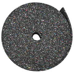 vidaXL Rubber Granulate Roll Black 2000 x 5 x 0.8 cm Rubber 6