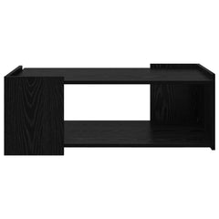vidaXL Coffee Table Black Oak 90 x 50 x 33 cm Engineered Wood 5