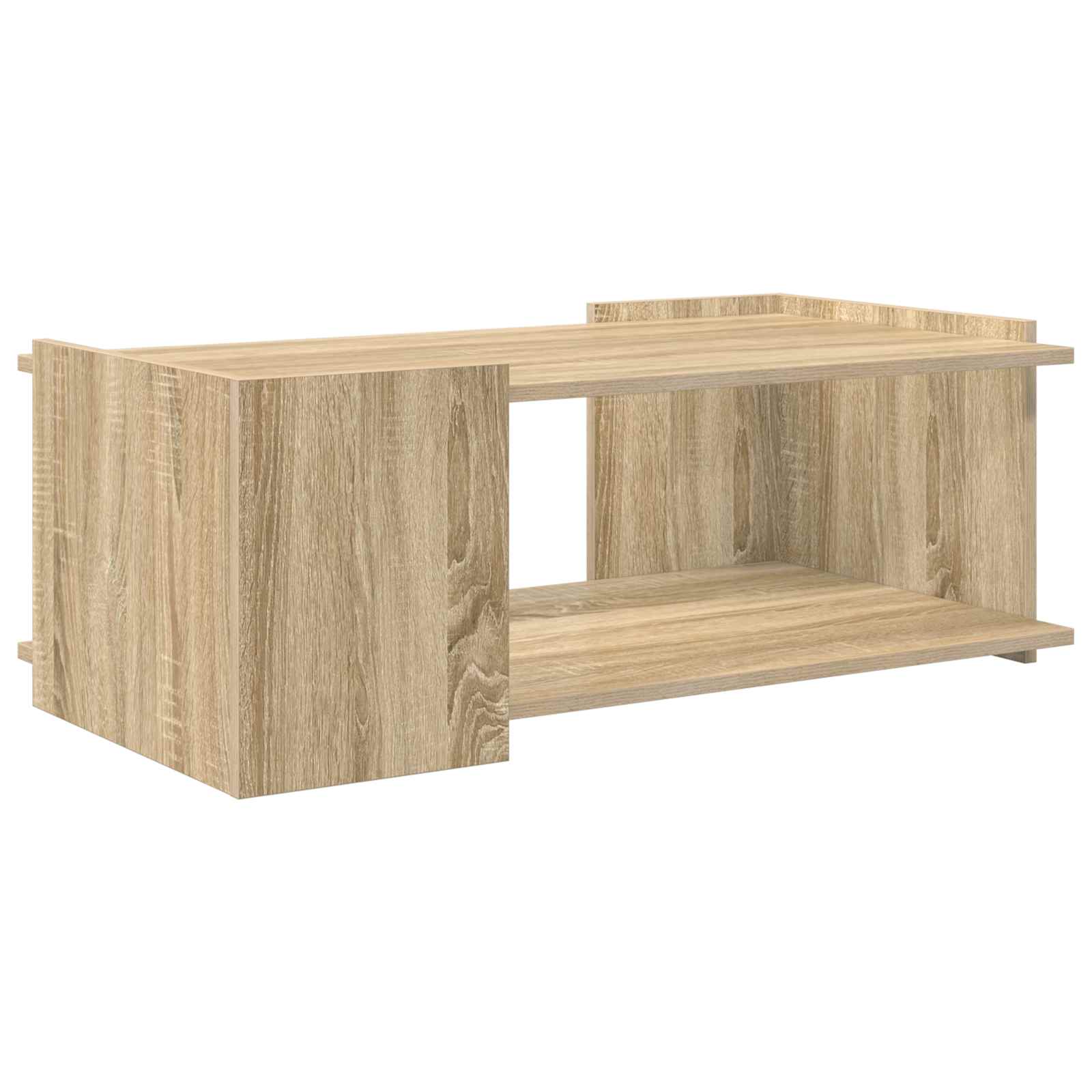 vidaXL Coffee Table Sonoma Oak 90 x 50 x 33 cm Engineered Wood 2