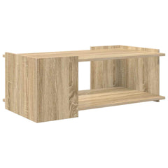 vidaXL Coffee Table Sonoma Oak 90 x 50 x 33 cm Engineered Wood 2