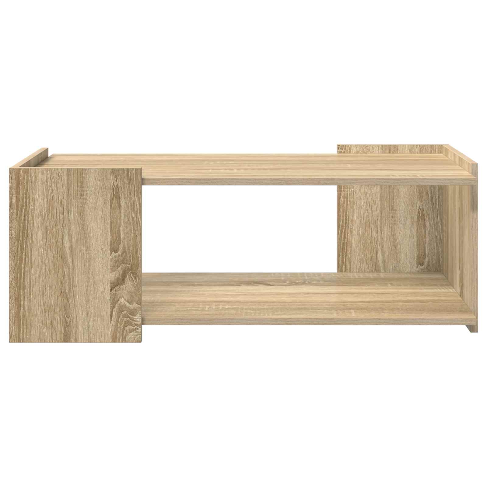 vidaXL Coffee Table Sonoma Oak 90 x 50 x 33 cm Engineered Wood 5