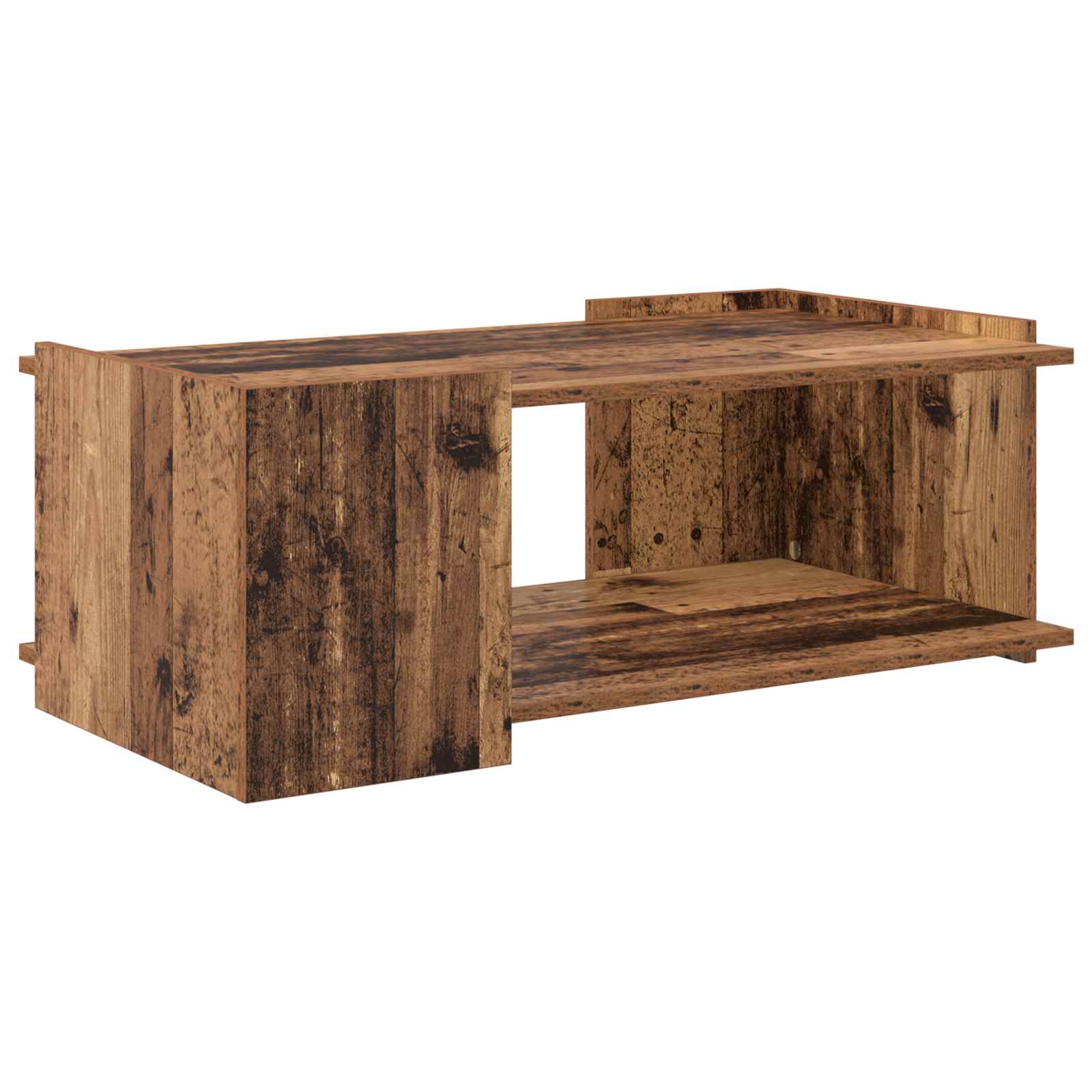 vidaXL Coffee Table Old Wood 90 x 50 x 33 cm Engineered Wood 2