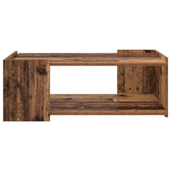 vidaXL Coffee Table Old Wood 90 x 50 x 33 cm Engineered Wood 5
