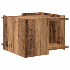vidaXL Coffee Table Old Wood 50.5 x 50 x 33 cm Engineered Wood 2