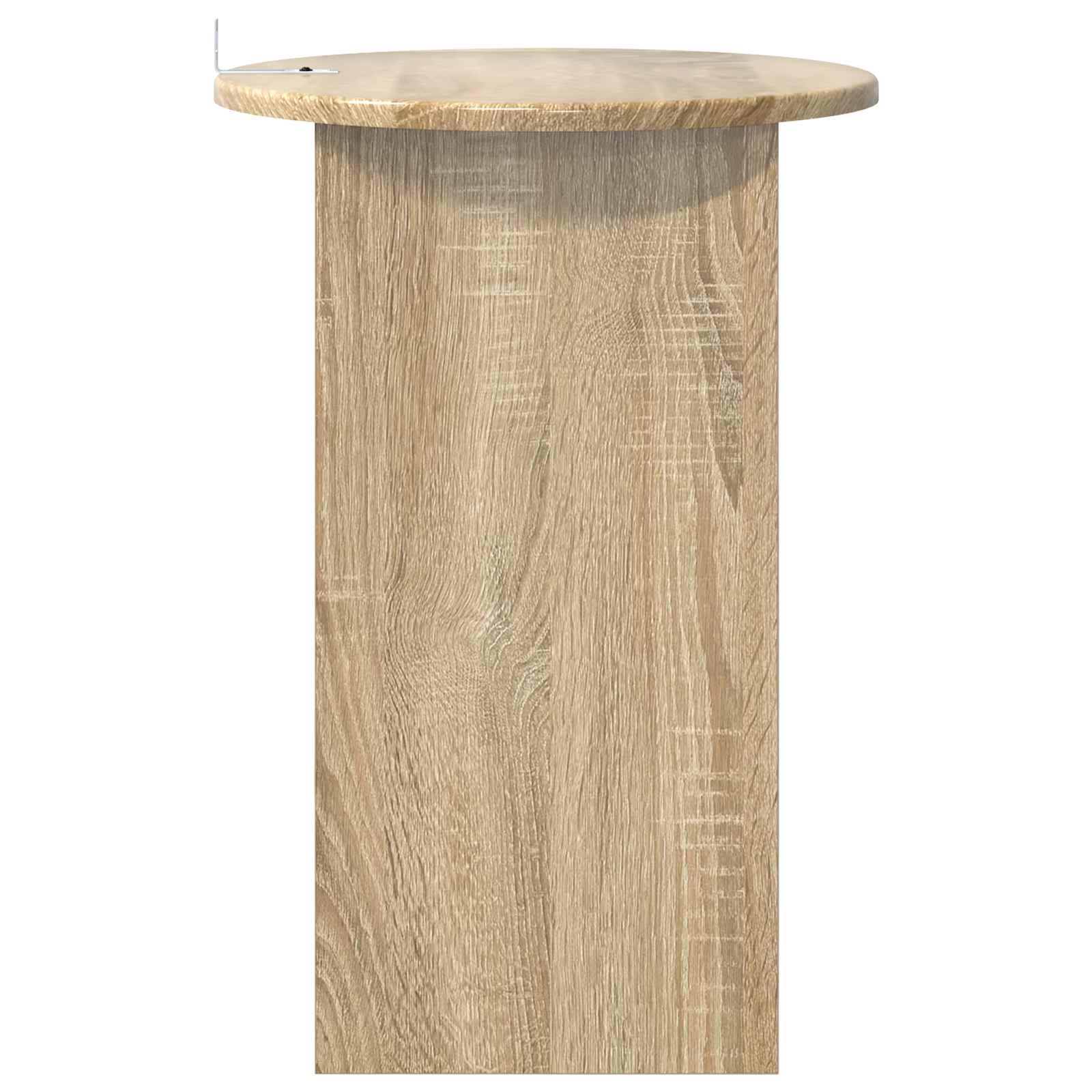 vidaXL Side Table Sonoma Oak Ø 39.5 x 55 cm Engineered Wood 6