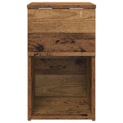 vidaXL Bed Cabinet Old Wood 29 x 31.5 x 49 cm Engineered Wood 6
