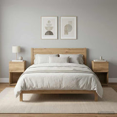 vidaXL Bed Cabinet 2 pcs Artisan Oak 29 x 31.5 x 49 cm Engineered Wood 4