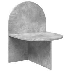 vidaXL Bedside Table Concrete Grey 48 x 49 x 65 cm Engineered Wood 2