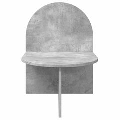 vidaXL Bedside Table Concrete Grey 48 x 49 x 65 cm Engineered Wood 4
