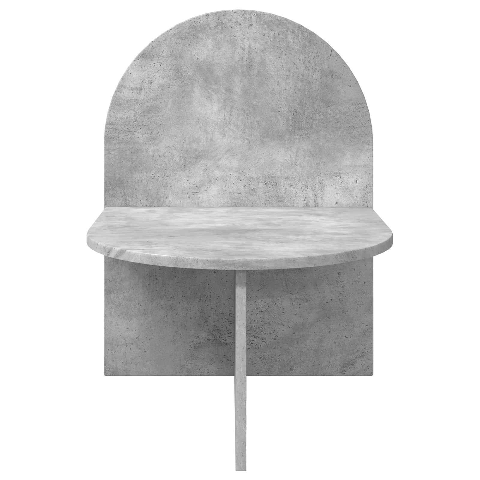vidaXL Bedside Table Concrete Grey 48 x 49 x 65 cm Engineered Wood 4