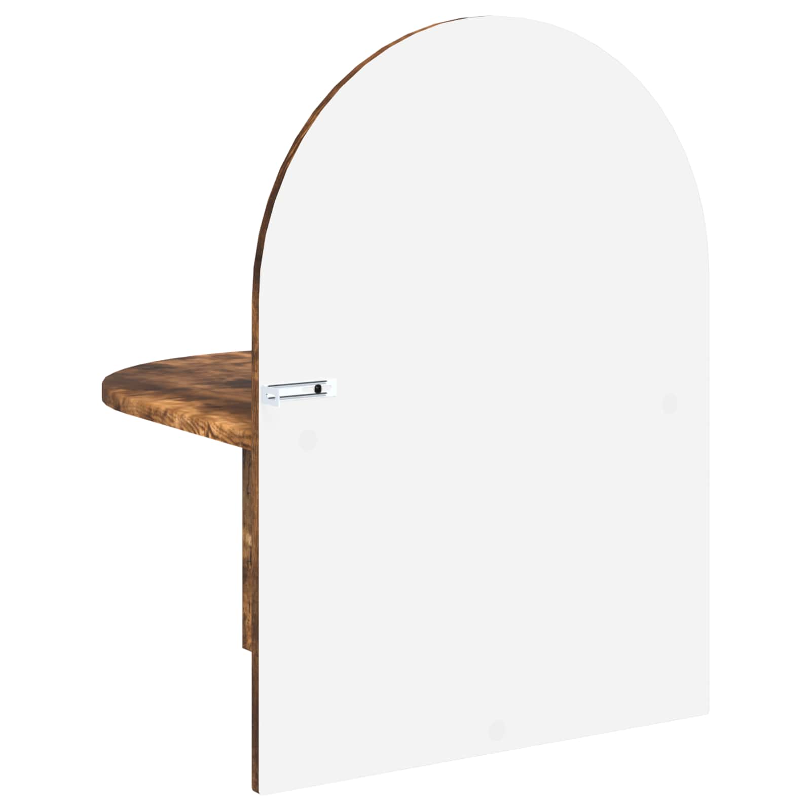 vidaXL Bedside Table Smoked Oak 48 x 49 x 65 cm Engineered Wood 6