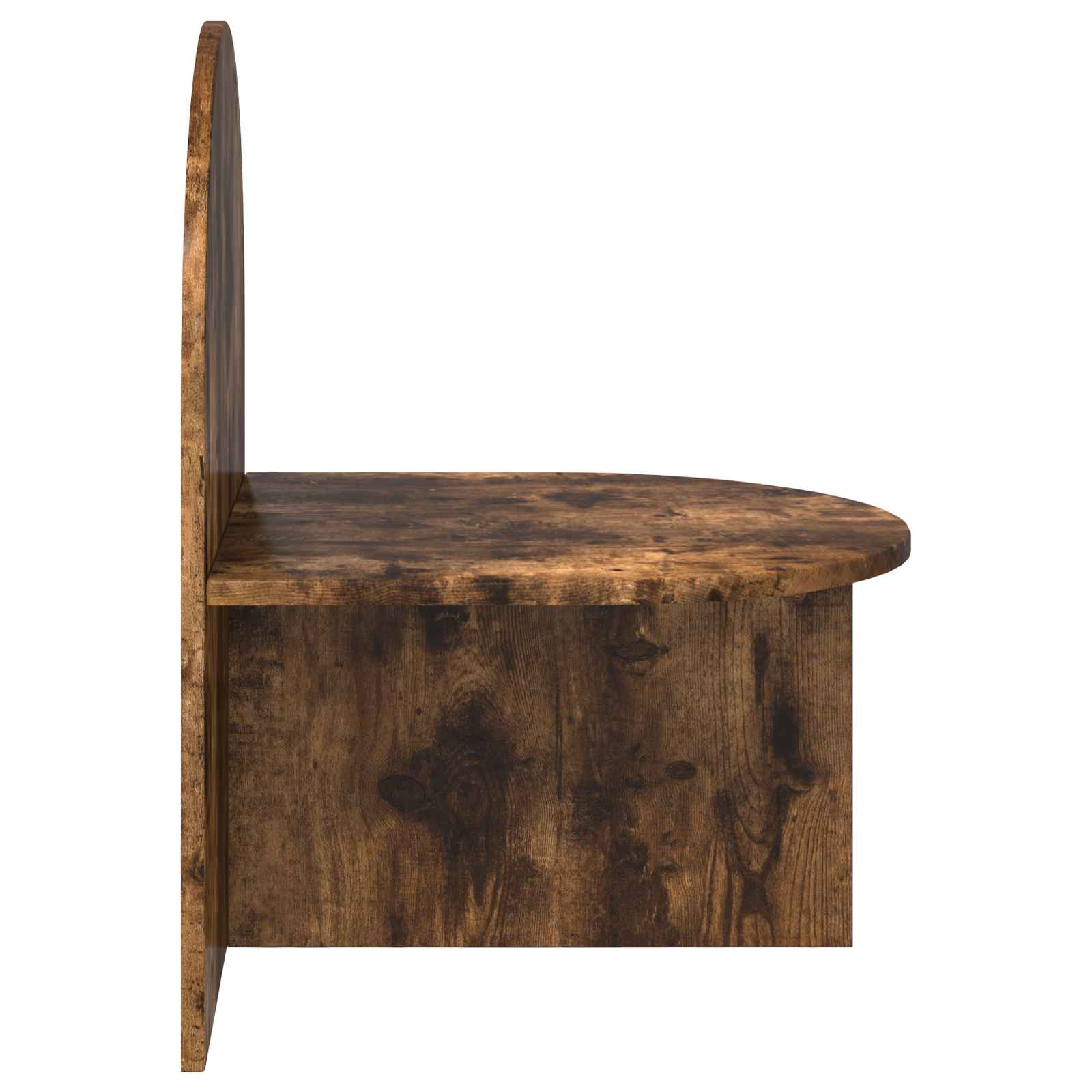vidaXL Bedside Table Smoked Oak 48 x 49 x 65 cm Engineered Wood 5