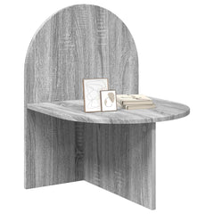vidaXL Bedside Table Grey Sonoma 48 x 49 x 65 cm Engineered Wood 3