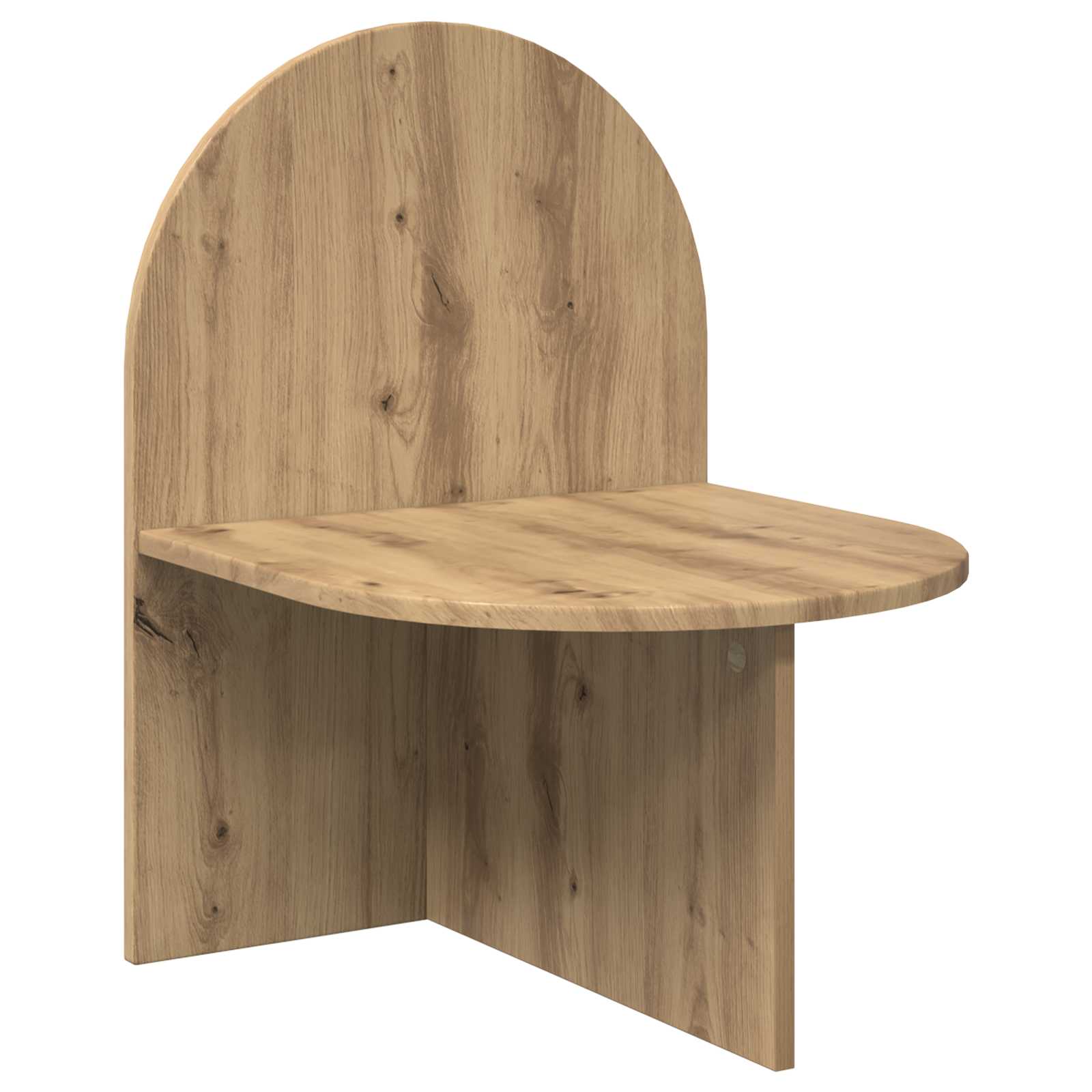 vidaXL Bedside Table Artisan Oak 48 x 49 x 65 cm Engineered Wood 2