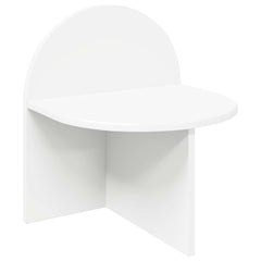 vidaXL Bedside Table 2 pcs White 40 x 35.5 x 45.5 cm Engineered Wood 5