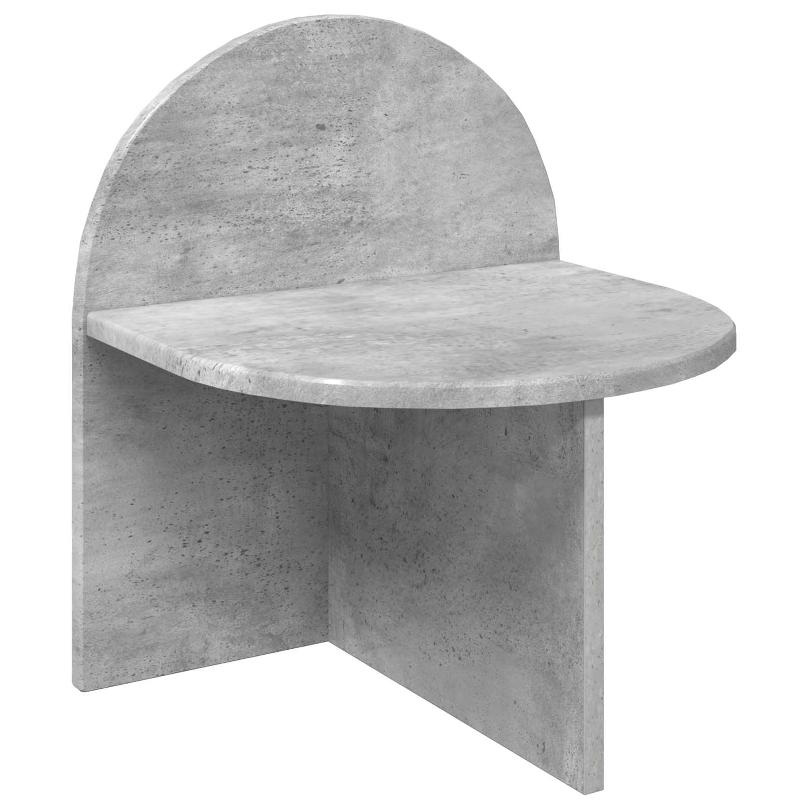 vidaXL Bedside Table 2 pcs Concrete Grey 40 x 35.5 x 45.5 cm 5