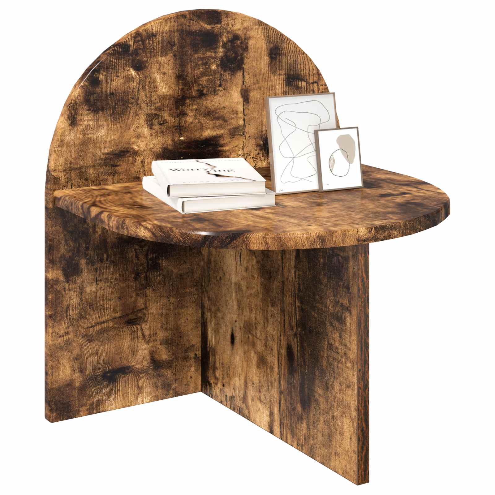 vidaXL Bedside Table 2 pcs Smoked Oak 40 x 35.5 x 45.5 cm 3