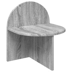vidaXL Bedside Table 2 pcs Grey Sonoma 40 x 35.5 x 45.5 cm 5
