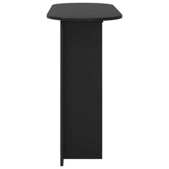 Console Table 100 x 39.5 x 75 cm Engineered Wood Black