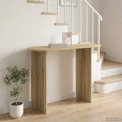 Console Table 100 x 39.5 x 75 cm Engineered Wood Sonoma oak