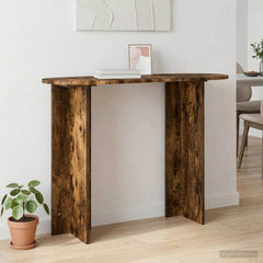 Console Table 100 x 39.5 x 75 cm Engineered Wood Smoked oak